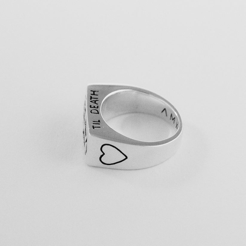 Till death do on sale us part ring